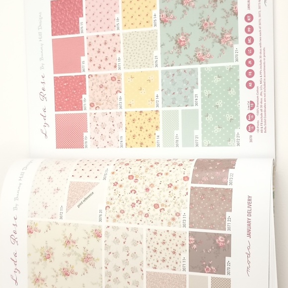 3/$15 Paper Crafting Moda Piece Fabric Catalog - Picture 4 of 16